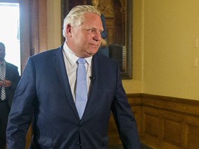 Ontario Premier Doug Ford. Ernest Doroszuk/Toronto Sun