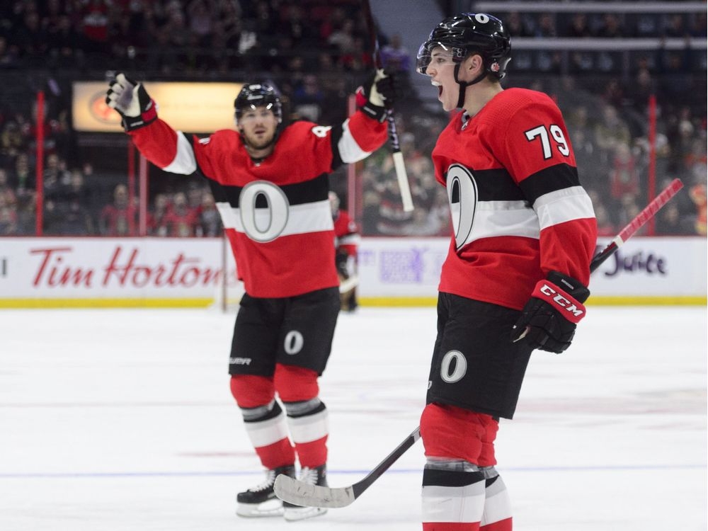 NHL Public Relations on X: It took only 30 seconds for Drake Batherson to  find the back of the net, marking the fastest game-opening goal by the  @Senators since Feb. 9, 2021 (