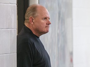 Senators equipment manager Mike Foleypassed away from colon cancer. The Sens paid tribute to him during Mondays game against Florida. WAYNE CUDDINGTON/POSTMEDIA