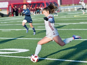 The Gee-Gees women's soccer team defeated Trinity Western Spartans Sunday at Gee-Gee’s Field. They are now the national champions for the second time in the program’s history.