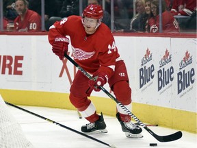 Winger Gustav Nyquist has been a catalyst for the Red Wings this season.