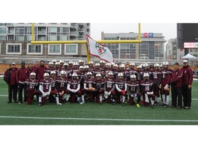 Ashbury College Colts defeat North York's Chaminade College 24-21, Monday at TD Place in the first of nine championships at the 2018 OFSAA Football Bowl Series.