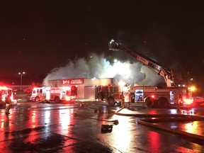 Fire destroys Wendy's restaurant at Lincoln Fields Tuesday, Nov. 27