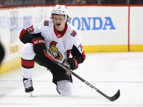 Senators defenceman Thomas Chabot