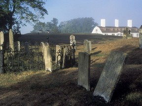 The Garrison Graveyard at Fort Anne in Annapolis Royal, N.S. is seen in this undated handout photo.