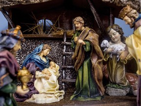 A photo from Dec. 1 shows a crèche on display at Holy Faith Church in Saline, Mich. For the second year in a row, Holy Faith opened its doors to the public to view more than 200 nativity scenes from multiple countries around the globe.