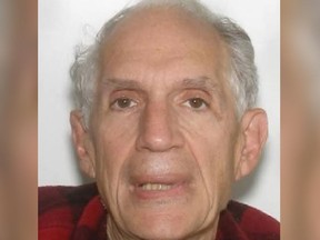 Police are concerned for the well-being of Mr. Robert William LAMBERT, 75-years-old of Montague Township, Ontario. He has not been seen since late July, early August 2018. OPP Handout.