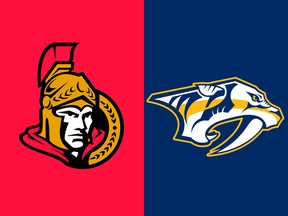 Ottawa Senators vs. Nashville Predators