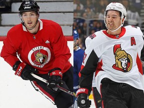 Mark Stone (R) and Matt Duchene (L).