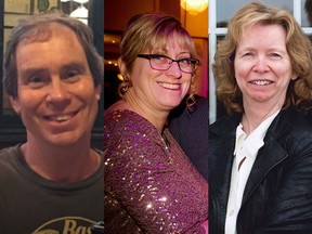 Bruce Thomlinson, 56, Judy Booth, 57, and Anja Van Beek, 65, died as a result of the Jan. 11 bus collision at Westboro station.
