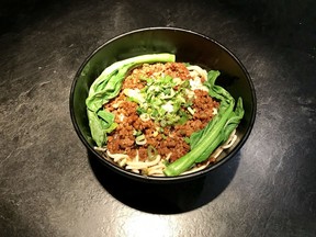 Dandan noodles at La Noodle in Kanata