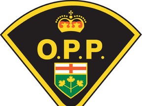 Ontario Provincial Police logo.