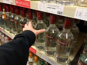 Theft is on the rise at the LCBO. (Craig Robertson/Toronto Sun/Postmedia Network(