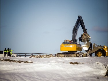 Ottawa police emergency services unit were at the Trail Road Landfill facility, searching for the body of suspected homicide victim Susan Kuplu, Saturday Jan. 26, 2019.