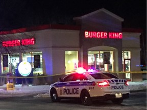 This Burger King restaurant at 199 Montreal Rd was the site of a shooting on Wednesday evening.
