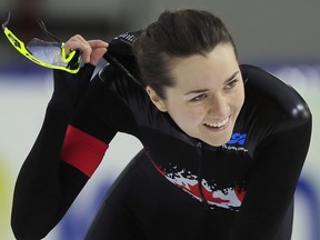 Ottawa’s Isabelle Weidemann is the World Cup leader in the endurance class. (AP PHOTO)