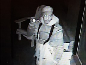 MRC des Collines police want to identify this suspect in a number of chalet break-ins.