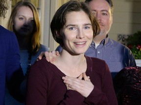 Amanda Knox is seen in a 2015 file photo.