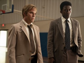 Stephen Dorff and Mahershala Ali in a scene from True Detective. (HBO)