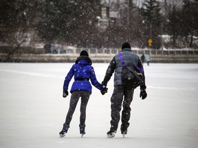 Lace 'em up! (But bundle up.)