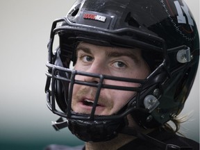 Michael Klassen had a career-high 28 defensive tackles in his first year with the Redblacks.