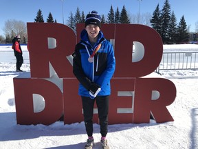 Gatineau's Cedrick Brunet captured two silver and one bronze medals as a long-track speed skater during the first week of the Canada Winter Games in Red Deer. (SPORTCOM PHOTO)