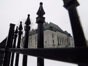 Supreme Court of Canada is shown in Ottawa on Jan. 19, 2018.