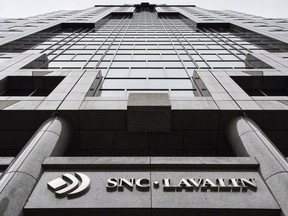 File photo of SNC-Lavalin headquarters in Montreal