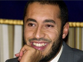 A file photo of Al-Saadi Gadhafi, son of Libyan leader Moammar Gadhafi.