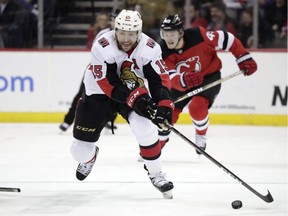 Ottawa Senators left wing Zack Smith.