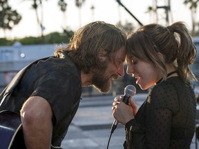 Bradley Cooper and Lady Gaga in "A Star Is Born."