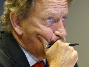 Ottawa Senators owner Eugene Melnyk spoke about the team's failed arena deal on Thursday. (TONY CALDWELL/Postmedia Network)