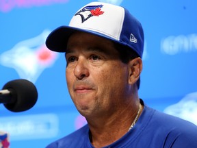 Jays' Charlie Montoyo will make his major-league managing debut on Thursday. (DAVE ABEL/Toronto Sun)