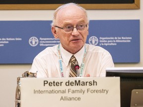 Peter deMarsh is seen in Rome, Italy on July 17, 2018 in this handout photo form The Food and Agriculture Organization of the United Nations Flickr page.