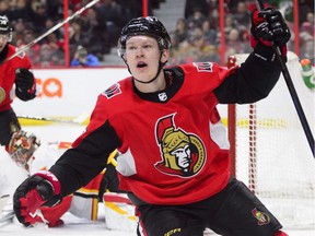 Brady Tkachuk will have friends and family at the game in Boston.