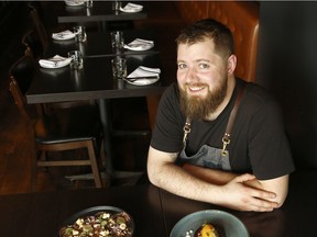 Delicious, good-looking, cutting-edge food at Bar Lupulus in Ottawa Monday March 18, 2019. Chef Justin Champagne