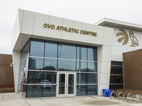 The Toronto Raptors practice facility is now the OVO Athletic Centre on the Exhibition grounds in Toronto, Ont. on Thursday March 14, 2019. Ernest Doroszuk/Toronto Sun