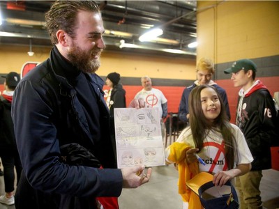 Look what came to NHLer Ryan O'Reilly's hometown today!