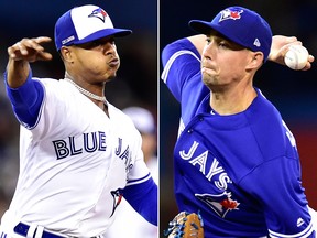 Marcus Stroman has said he and Aaron Sanchez are trying to put the past behind them and are talking again.