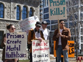 A gathering in support of Justin St. Amour occurred at the Canadian Tribute to Human Rights in Ottawa on Wednesday.