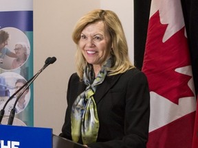 Christine Elliott, Deputy Premier and Minister of Health and Long Term Care, released the "Patient Declaration of Values for Ontario" at a press conference at the Ottawa Hospital Civic Campus on Friday March 8, 2019. Errol McGihon/Postmedia