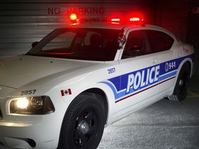 Ottawa Police Services new Dodge Charger cruiser at the Elgin Street Headquaters in Ottawa on April 26, 2006.n/a