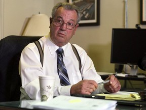 MPP Randy Hillier speaks in his offfice at Queen's Park in Toronto, Ont. on Tuesday, March 26, 2019. (Dave Abel/Toronto Sun/Postmedia Network)