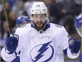 Nikita Kucherov of teh Lightning will miss Game 3 of the Eastern Conference playoff quarterfinal against the Columbus Blue Jackets.