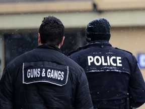 FILE: Ottawa police guns and gangs unit.
