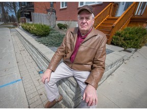 Blake McIntyre's fight with the city centred on who built a small retaining wall in front of his home on Tweedsmuir Avenue.