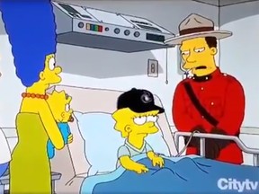 Lisa Simpson wears an Ottawa Senators cap in a recent The Simpsons episode.