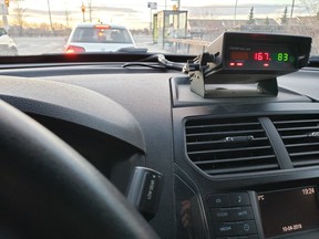 G2 driver caught at 167 km/h on Airport Parkway.