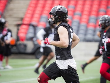 #6 Antoine Pruneau during the Ottawa Redblacks training camp that kicked off Sunday May 19, 2019, at TD Place.