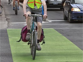 Cyclist groups are protesting at city hall on Wednesday.